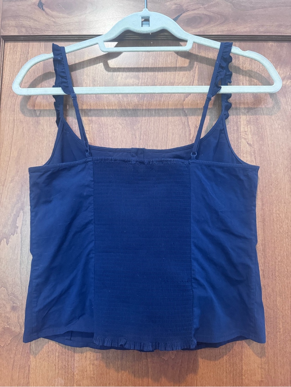 Aritzia x Sunday Best Gumdrop Peplum Top in Admiral - Picture 5 of 7